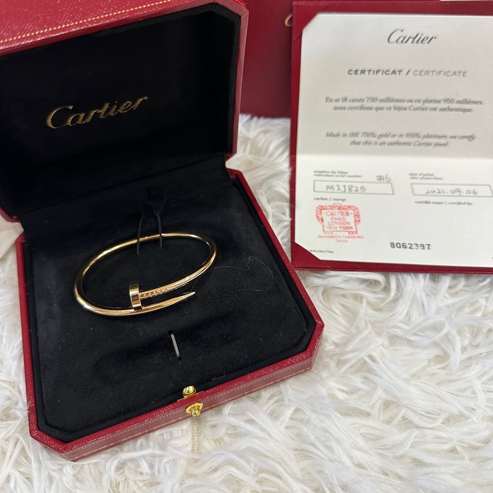 Cartier Juste un Clou bracelet classic model in RG